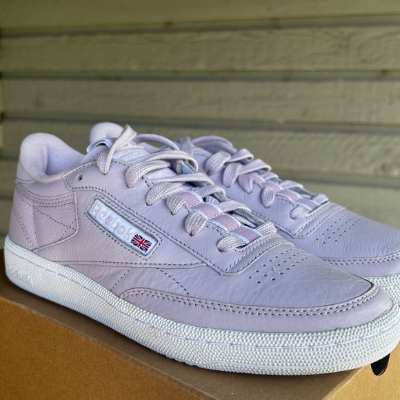 Women’s Club C 85 lilac reebok sneakers - Picture 2 of 5